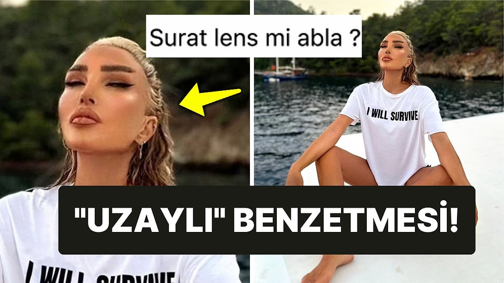 Seren Serengil'in Photoshop'un Gözünü Çıkardığı Paylaşımı Fena Hâlde Dalga Konusu Oldu!