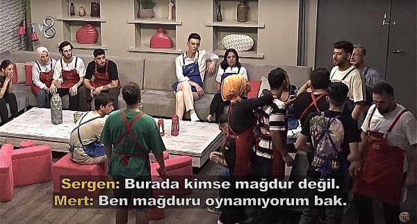 Zaten hatırlarsanız geçtiğimiz haftalarda sırf Dilara'nın hakkını yediğini söylediği için Mert'e bilenen Sergen, arka alanda da büyük bir tartışma yaşamıştı.