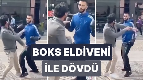 İsveç'te Bir Müslüman, Kur'an-ı Kerim Yakan Selvan Momika'yı Sokak Ortasında Boks Eldiveni ile Dövdü