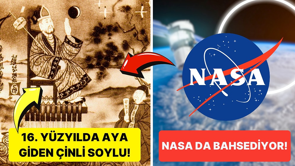 Uzay Yarışının Kazananı Yüzlerce Yıl Fark ile Çin miydi? Uzaya Giden İlk İnsan Wan-Hu Kimdi?