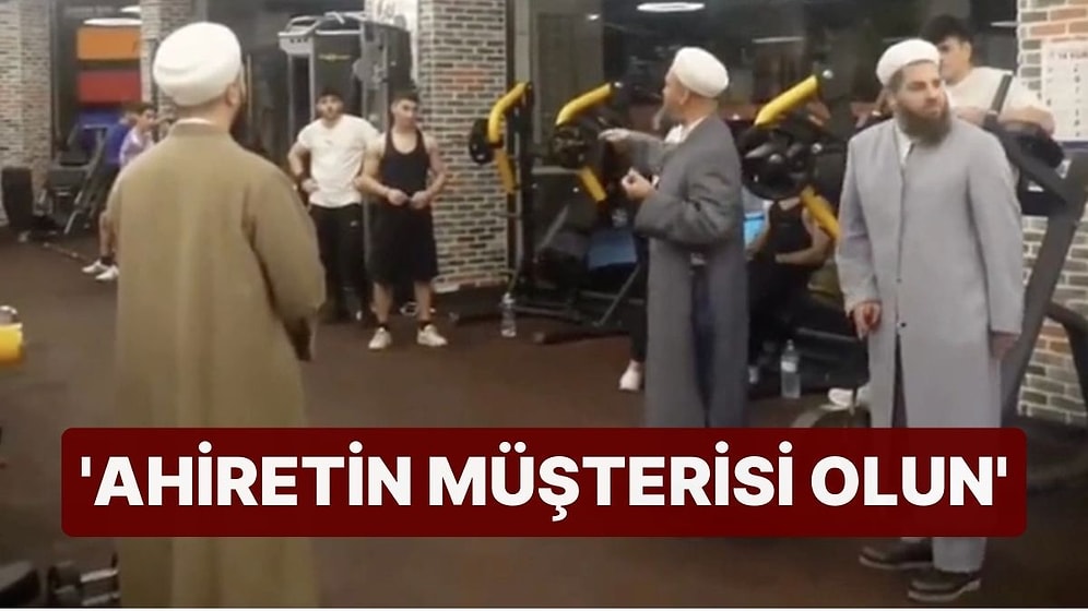 Tebliğciler Bu Kez de Spor Salonunda Ortaya Çıktı: 'Ahiretin Müşterisi Olun'