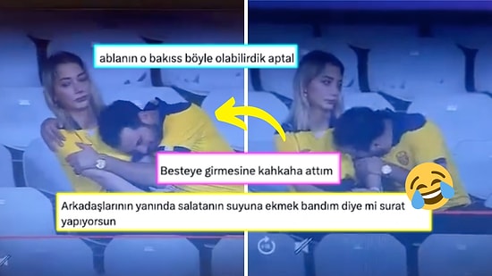 Maçta Trip Atan Sevgilisinin Gönlünü Almaya Çalışan Koca Yürekli Taraftar Goygoycuların Diline Düştü!