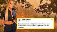 Demet Akalın, Çanakkale'de Bir Türlü Söndürülemeyen Yangınla İlgili Teorisiyle Bi' Düşündürttü!