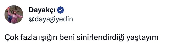 İnsan biraz dinginlik arıyor.