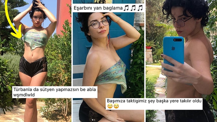 Merve Boluğur'un Plaj Tarzı Eleştirilerin Odağında: Büstiyerin Başörtü Olduğu İddia Edildi!