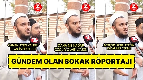 Sokak Röportajında Kadınların Giyim Tarzının İslam'a Balta Vurduğunu Söyleyen Kişi Tartışma Yarattı