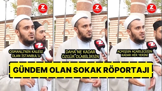 Sokak Röportajında Kadınların Giyim Tarzının İslam'a Balta Vurduğunu Söyleyen Kişi Tartışma Yarattı