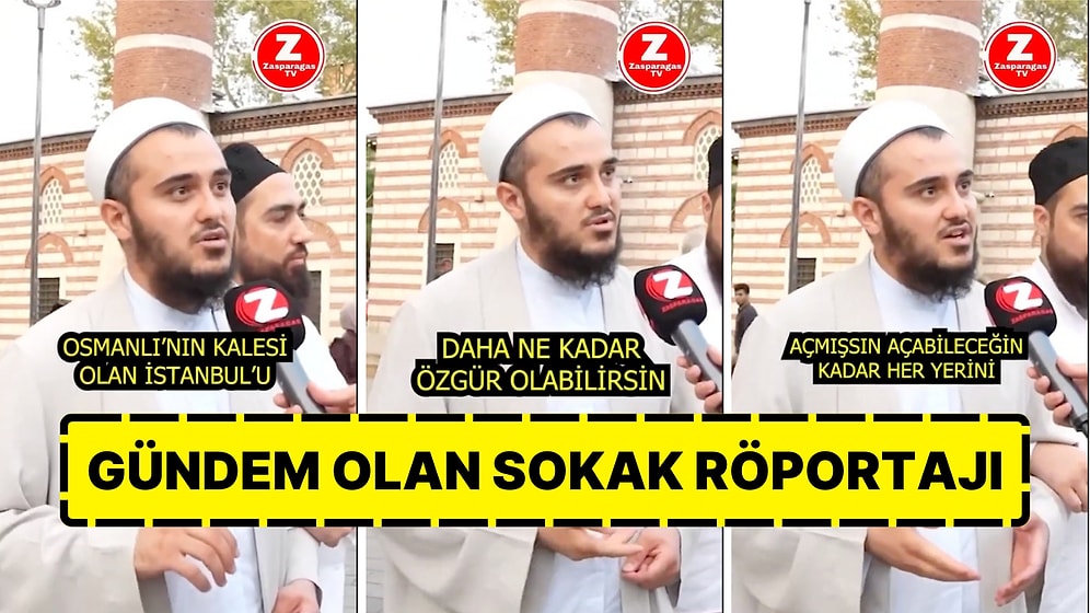 Sokak Röportajında Kadınların Giyim Tarzının İslam'a Balta Vurduğunu Söyleyen Kişi Tartışma Yarattı