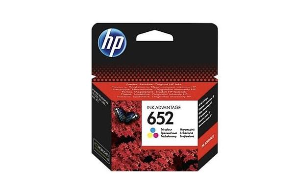 15. HP 652 Renkli Mürekkep Kartuş