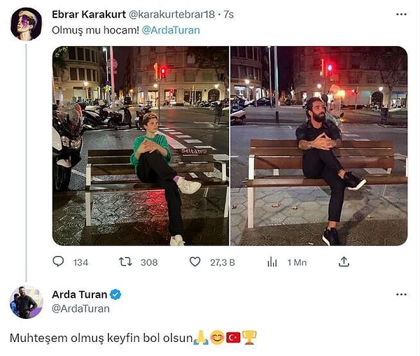 Ünlü isimler bile bu bankın müdavimi oldu.