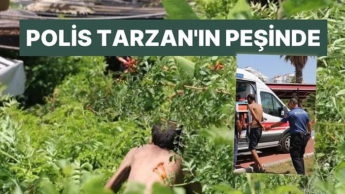 Antalya'da 'Tarzan' Alarmı: Polisleri Peşine Takıp Uzun Süre Uğraştırdı