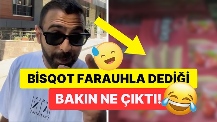 Yabancı Uyruklu Kişinin Tuhaf Market Siparişindeki 'Bisqot Farauhla'nın Gizemi Sonunda Çözüldü!