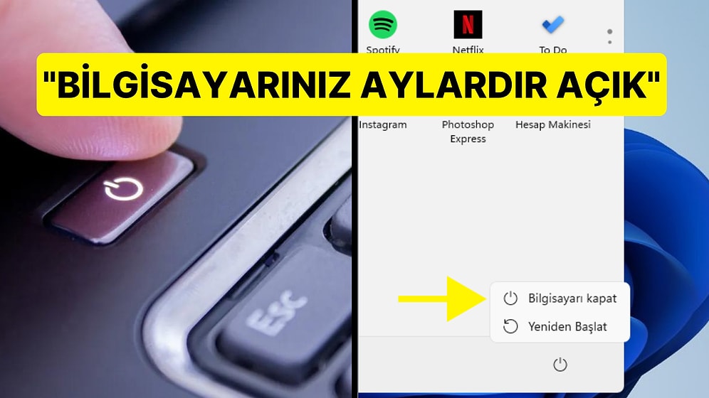 Bilgisayarınız Aylardır Açık Olabilir: Bilgisayarları Yanlış Kapattığımızı İddia Eden Video Herkesi Şaşırttı!