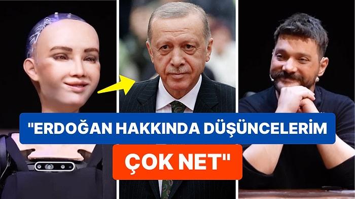 Robot Sophia Cumhurbaşkanı Recep Tayyip Erdoğan Hakkındaki Fikirlerini Açıkladı