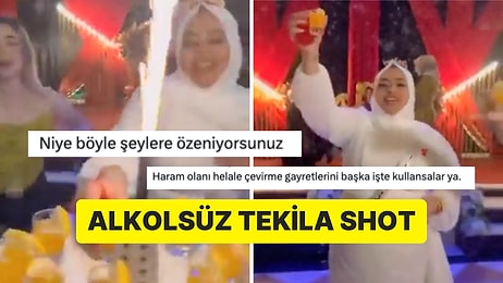 Muhafazakar Gelinlerin Bekarlığa Vedasında Şimdi de Alkolsüz Tekila Shot Furyası Başladı