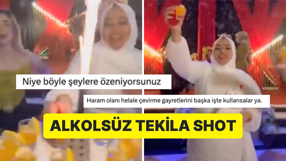 Muhafazakar Gelinlerin Bekarlığa Vedasında Şimdi de Alkolsüz Tekila Shot Furyası Başladı