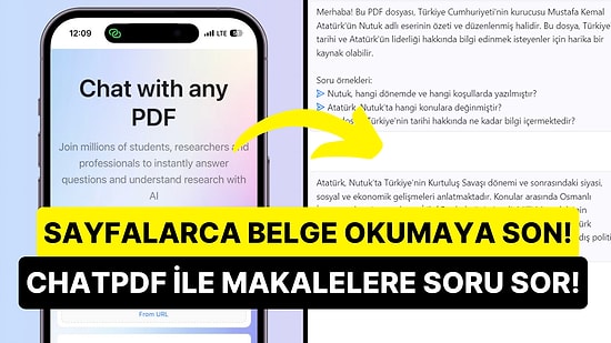 PDF Dosyalarınız ile Sohbet Edin! Onlarca Sayfa Belge Okurken Sizlere Saatler Kazandıran ChatPDF ile Tanışın!