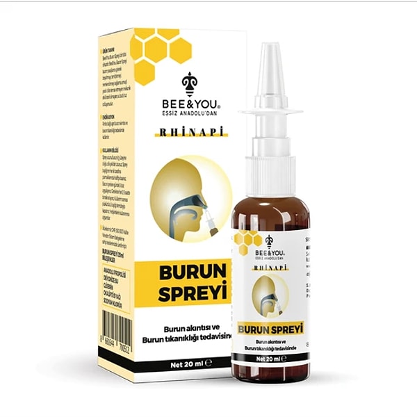 20. Bee & You Rhinapi Burun Spreyi