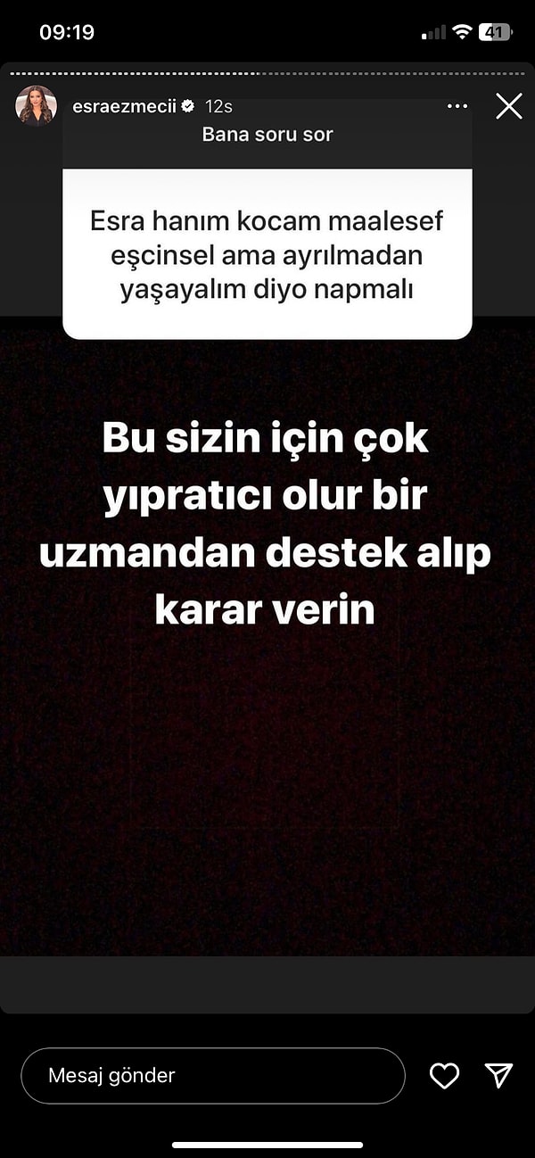 Her akşam Instagram'dan soru sorulmasını isteyen Ezmeci'ye birbirinden şoke edici sorular geliyor. Biz de Ezmeci'ye gelen son soruları derledik.