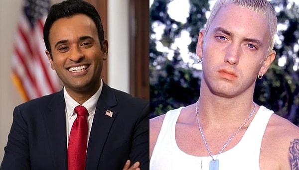 15. Amerikalı ünlü rap sanatçısı Eminem'in müzik şirketi, Cumhuriyetçi başkanlık aday adayı Vivek Ramaswamy'ye hitaben bir mektup kaleme aldı.