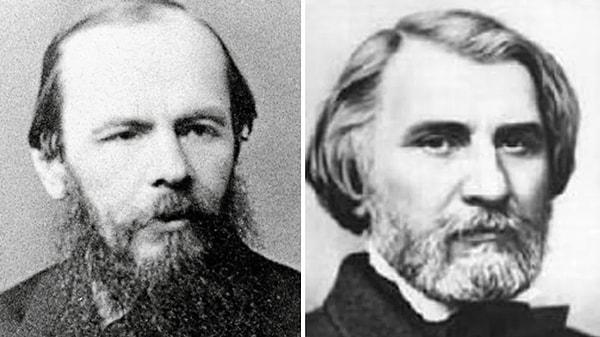 Turgenyev, varlıklı ve aristokratik bir kökene sahipken Dostoyevski ise yoksulluk ve sıkıntı dolu bir hayat yaşamıştır.