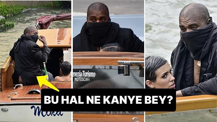 Kanye West ve Eşi Bianca Censori Teknede Bi' Garip Hallerde Yakalanınca Sosyal Medyanın Diline Düştü