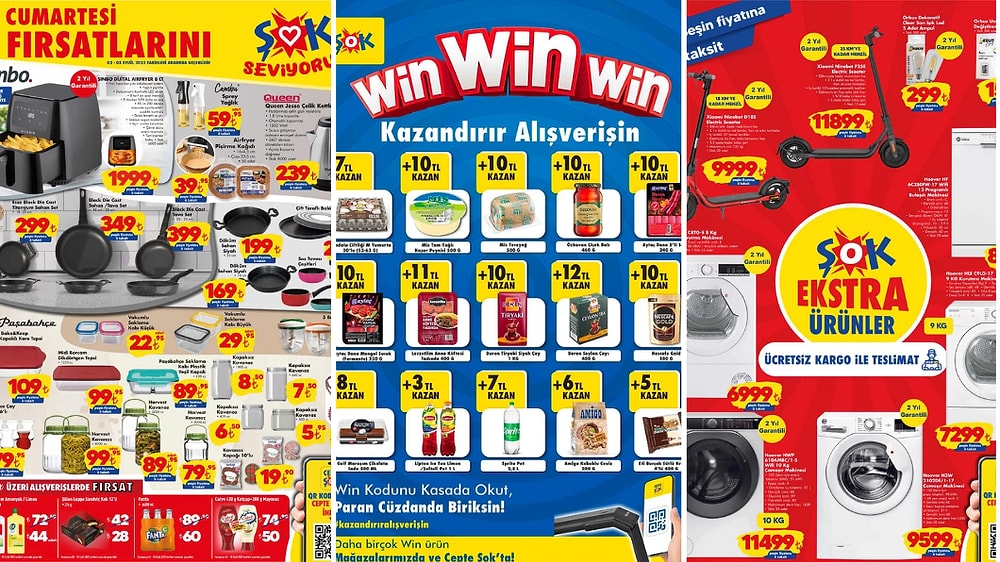ŞOK'a Çamaşır Kurutma Makinesi Geliyor! 2 Eylül 2023 ŞOK Aktüel Ürünler Kataloğu