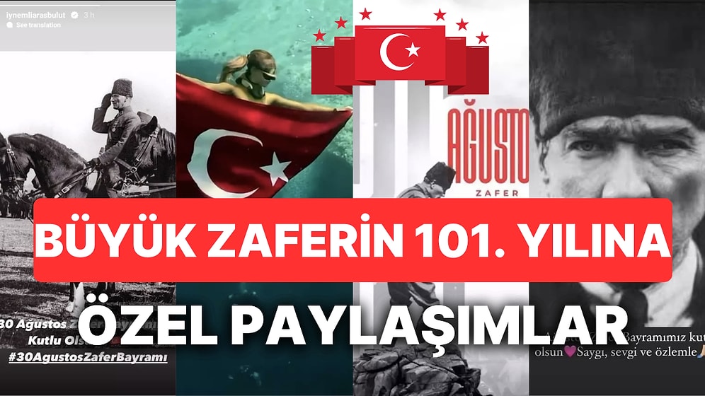 Ünlü İsimlerin Tüyleri Diken Diken Eden 30 Ağustos Mesajları