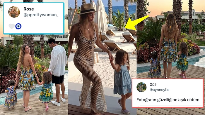 Sinem Kobal ve Kenan İmirzalıoğlu'nun Kızları İle Verdikleri Tatil Pozları 'Hayali Saç Beyazlatır' Dedirtti