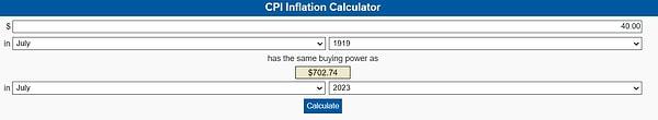 40 doların bugünkü değeri ABD enflasyonuyla 703 dolar ediyor. Kazanca bakar mısınız?