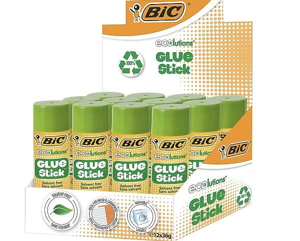 BIC Glue Stick Yapıştırıcı 12 Adet