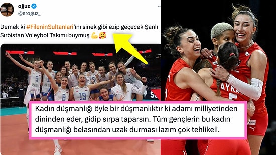 Filenin Sultanları'nın Başarısını Hazmedemeyen Kişinin Rakip Takım Sırbistan'ı Desteklemesi Tepki Çekti!