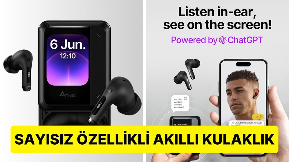 Böyle Bir Teknoloji Görülmedi: Karşınızda Yapay Zeka ve 4G Bağlantı Destekli ActiveBuds Kablosuz Kulaklık!