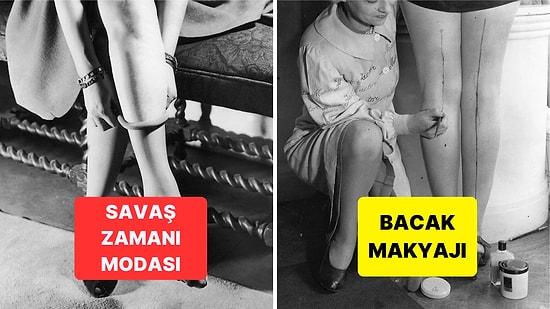 İkinci Dünya Savaşı Sırasında Kadınların Yaptığı 'Bacak Makyajının' Ardında Yatan İlginç Nedenler