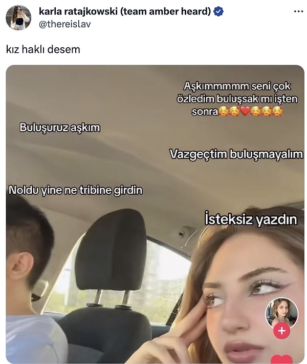 Onu nasıl anladın?