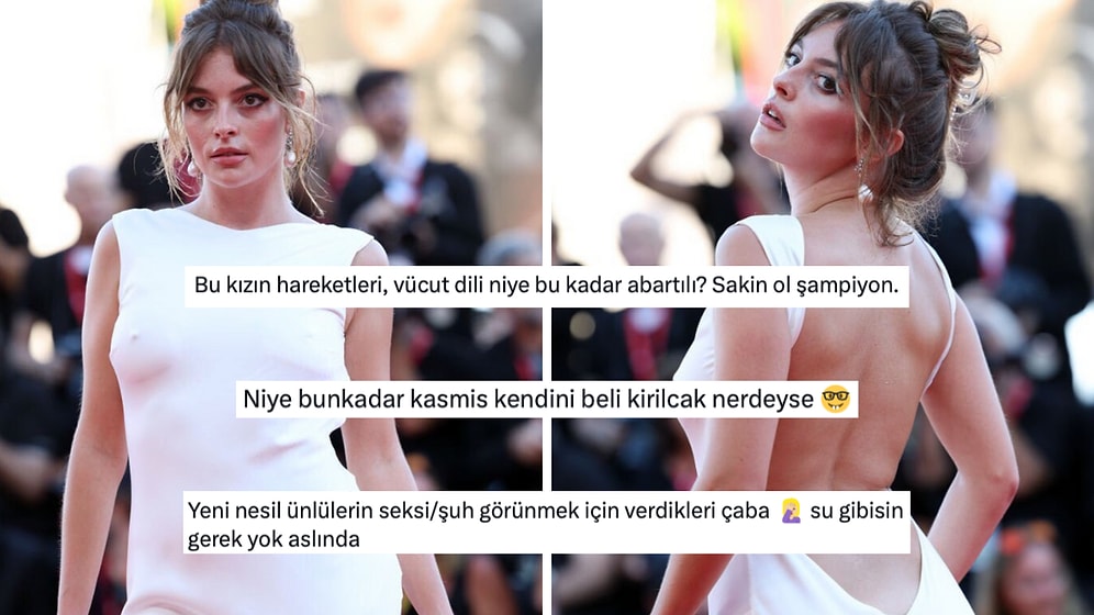 Melis Sezen'in Venedik Film Festivali'nde Giydiği Elbise ve Verdiği Pozlar Olay Oldu!