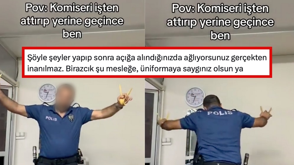 TikTok Karakolda: Komiserini İşten Attıran Polisin Sevincinden Dans Ettiği Videoyu Paylaşması Olay Oldu!