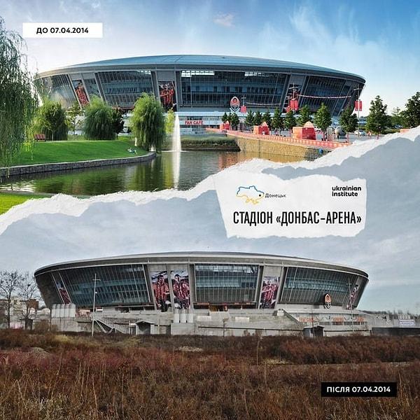 2. Donbass Arena, Ukrayna, 2014 ve 2023.