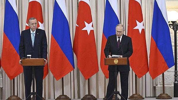 Cumhurbaşkanı Erdoğan'ın, Rusya Devlet Başkanı Putin ile Soçi'deki 3 saatlik görüşmesi sona erdi.