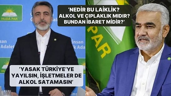 HÜDA PAR Hızını Aldı: 'Alkol Yasağı Türkiye'ye Yayılsın, Ruhsatlı İşletmeler de Alkol Satamasın'