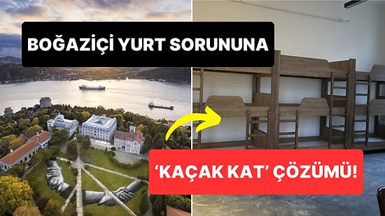 Boğaziçi Üniversitesi'nden Yurt Sorununa Çözüm: Üçlü Ranzayı Görenler Hapishane ile Karşılaştırdı!