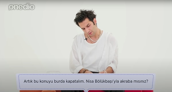 Artık bu konuyu burada kapatalım! Nisa Bölükbaşı'yla akraba mısınız?