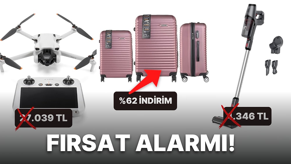 Bugüne Özel Flaş Fırsatlar Arasında Kapış Kapış Alınan Ürün Önerileri