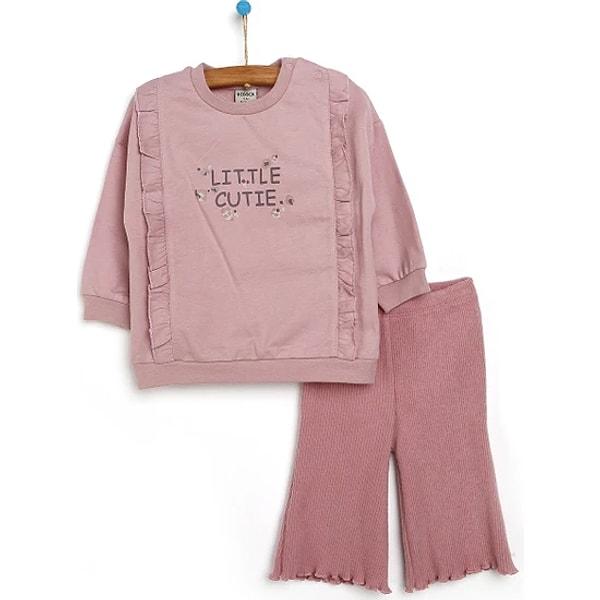 4. Bebbek Little Cutie Sweatshirt - Tayt Takım