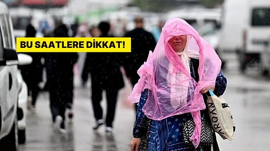 11 İl İçin Sarı Kodlu Alarm! Meteoroloji'den Kritik Uyarı: Gök Gürültülü Sağanak Yağış Etkili Olacak