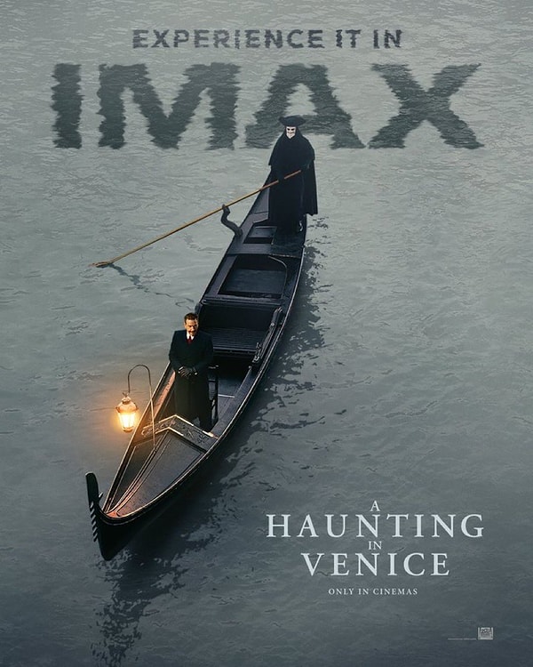 Agatha Christie'nin aynı adlı romanından uyarlanan A Hauntingin Venice filminden yeni bir afiş yayımlandı.