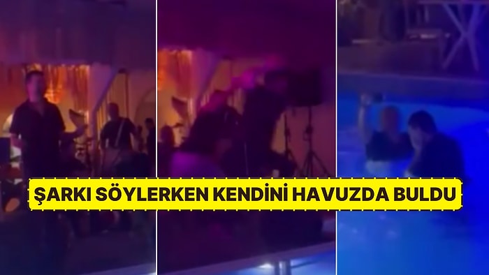 Ne Olduğunu Anlayamadı: Murat Kurşun, Alkolü Fazla Kaçıran Hayranı Tarafından Havuza Atıldı