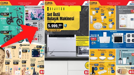 BİM'e Katlanabilir Elektrikli Bisiklet Geliyor! 12 Eylül - 15 Eylül 2023 BİM Aktüel Ürünler İndirim Kataloğu