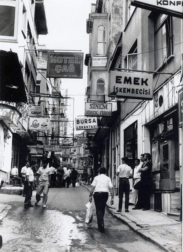 12. Beyoğlu Sadri Alışık Sokak, İstanbul, 1987.