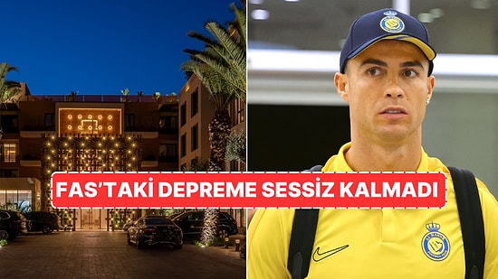Cristiano Ronaldo'dan Örnek Davranış: Fas'ta Bulunan Otelini Depremzedelere Açtı